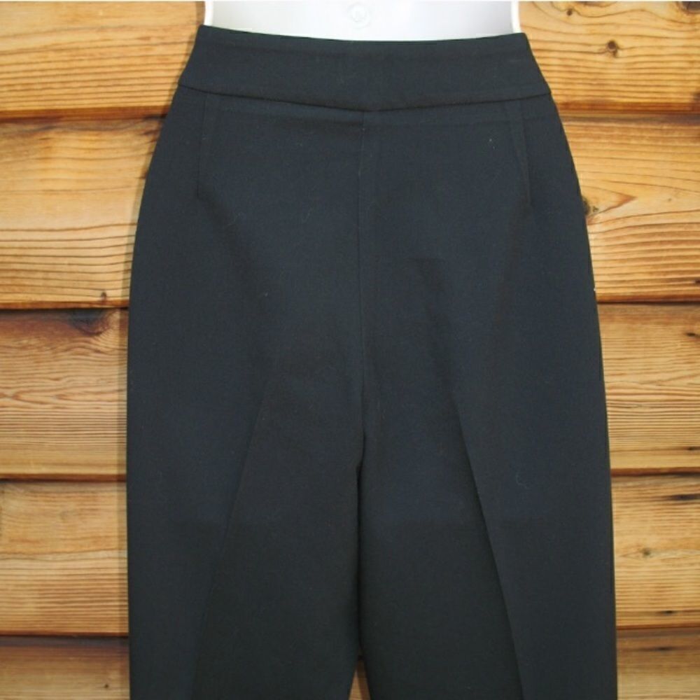Cache Black Extra Wide Flare Leg Pants - Picture 6 of 7